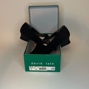 David Tate black heels.